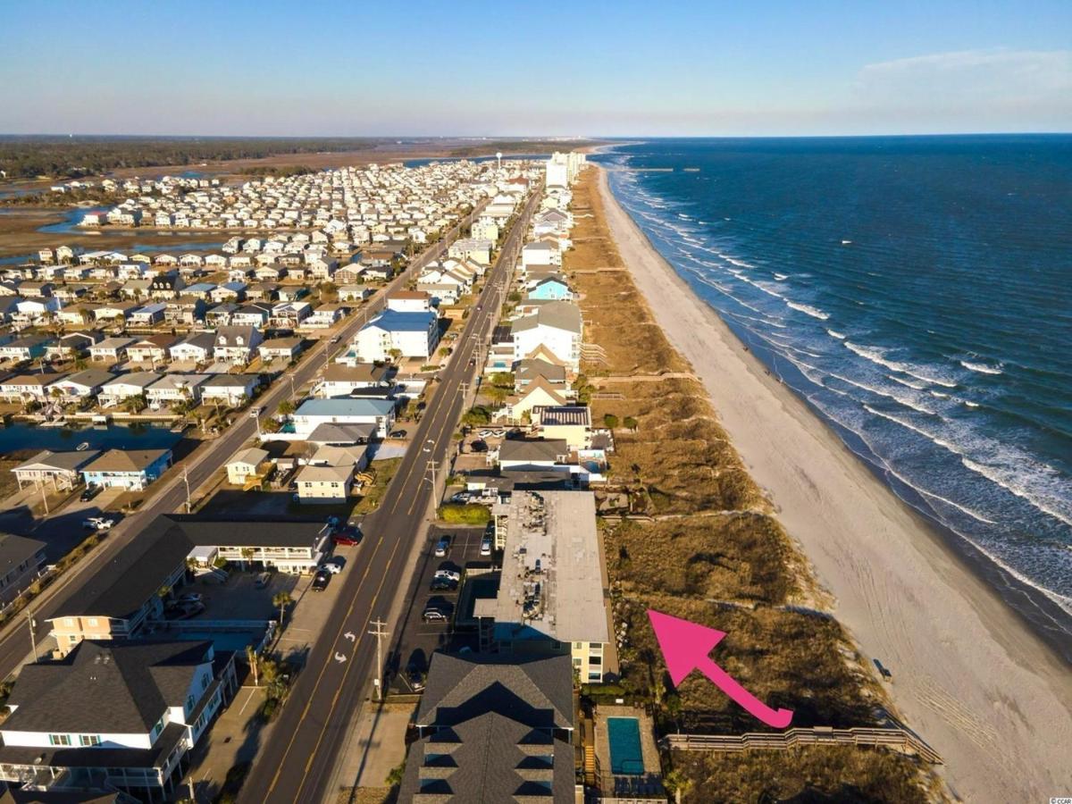 Beautiful Beachfront-Oceanfront First Floor 2Br 2Ba Condo In Cherry Grove, North Myrtle Beach! Renovated With A Fully Equipped Kitchen, 3 Separate Beds, Pool, Private Patio & Steps To The Sand! Екстер'єр фото