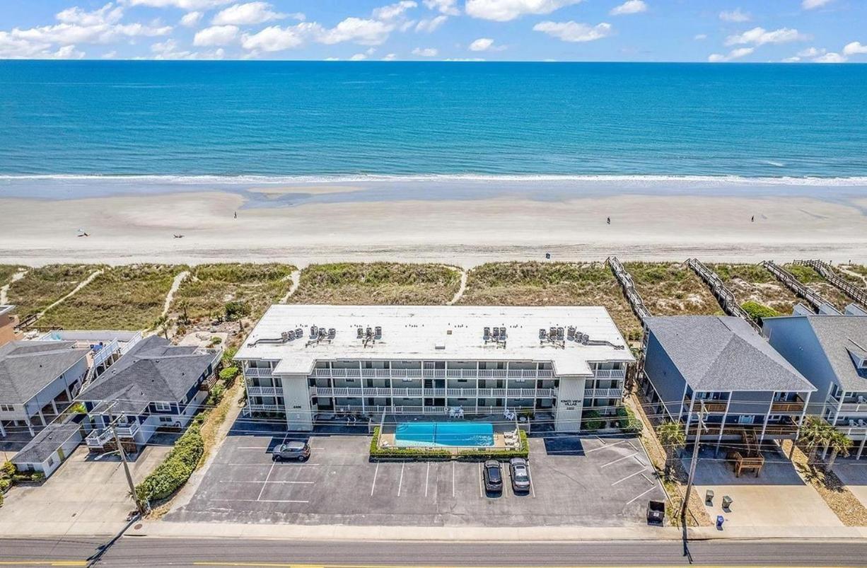 Beautiful Beachfront-Oceanfront First Floor 2Br 2Ba Condo In Cherry Grove, North Myrtle Beach! Renovated With A Fully Equipped Kitchen, 3 Separate Beds, Pool, Private Patio & Steps To The Sand! Екстер'єр фото